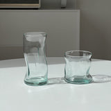 Xpoko Wavy Glass Cup