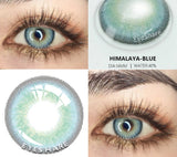 Xpoko Color Lens Eyes 2pcs Natural Color Contact Lenses For Eyes Beauty Contact Lenses Eye Cosmetic blue Color Lens