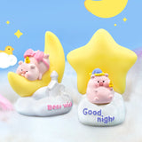 Xpoko Pig Happy Duck Little Night Lamp Bedroom Living Room Kawaii Decoration Night Lamp Children's Birthday Gift Decoration Maison