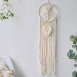 Xpoko Macrame Dream Catcher Boho Home Decor Moon Ramadan Decoration Macrame Wall Hanging Baby Nordic Room Decoration Kids Nursery