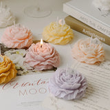 Xpoko 3D Carnation Flower Candle Home Decoration Wedding Bar Party Souvenirs Aromatherapy Candle Room Decor Ornament Gifts