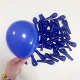 Orange Blue Halloween Balloons Garland Arch Kit Confetti Ballon Set Decor Dart War Party Birthday Kids Baby Shower Helium Globos