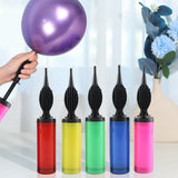 Xpoko High Quality Balloon Pump Air Inflator Hand Push Portable Useful Balloon Accessories for Wedding Birthday Party Decor Supplies