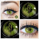 Xpoko Color Contact Lenses For Eyes Anime Cosplay Colored Lenses Blue Purple Multicolored Lenses Contact Lens Beauty Makeup