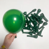 Green White Latex Balloon Garland Arch Kit Metallic Green Confetti Balloons Jungle Safari Birthday Party Baby Shower Decorations