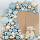 Xpoko Blue Balloon Garland Arch KIt Wedding Birthday Party Decoration For Kids Baby Shower Gender Reveal Baptism Ballon Baloon Decor