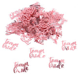 Xpoko Rose Gold Bride To Be Paper Confetti Bachelorette Party Bridesmaids Bridal Shower Wedding Table Scatters Decoration Supplies