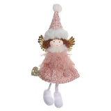 Xpoko Christmas Angel Doll Pendant Christmas Ornaments Hanging Pendant Tree Decor for Home 2024 Navidad Natal Noel Gifts New Year 2025