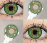 Xpoko Colored Pupils for Eyes Korean Lens Cosmetics Blue Eye Color Contact Lenses Green Lens Big Eye Color Lens Eyes Lenses