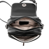 Xpoko 100% cowhide Women's Mini Crocodile Pattern Crossbody Bags Fashion Designer Shoulder Handbags and Purses Leather Messenger Sac