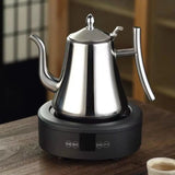 Xpoko Stainless Steel Teapot with Filter Hotel Restaurant Hotel Home Induction Cooker Long Mouth Large Capacity Teapot