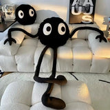 Xpoko Black coal ball Doll doll Sofa, bedroom, pillow, plush toy Funny Cushion Pillow sofa pillows home decor cute pillow