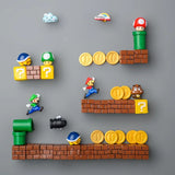 Xpoko 10pcs 3D Refrigerator Magnet Message Sticker Funny Childhood Game Girl Boy Student Toy Home Decoration Refrigerator Sticker