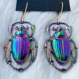 Xpoko Christmas Gifts Scarab Earrings