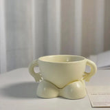 Xpoko Nordic Ins Ceramics Woman Body Coffee Milk Mug Butt Sculpture Cup Living Room Dining Table Mugs Cup Home Decoration Accessories