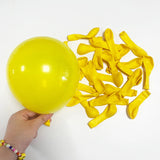 112Pcs Pastel Blue Yellow Balloons Arch Garland Kit Sand White Balloon Baby Shower Decor Ballon Birthday Party Globos Decoration