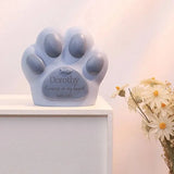 Xpoko Resin Baby Urn Ornaments Pet Supplies Dog Urn Animal Funeral Supplies Coffin Box Decorative Pet Memorial Decoration Accessories