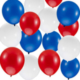 Xpoko 30pcs Nautical Independence Da Party decorations.graduations, birthdays,weddings anniversary parties.red white blue balloons