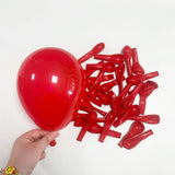 96Pcs Red White Balloon Arch Garland Kit Red Confetti Ballon Set Birthday Party Decoration Wedding Graduation Baby Shower Globos