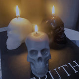 Xpoko Ins guest gift candles skull scented candle room decoration Halloween decorative aromatic candles party decorations for events