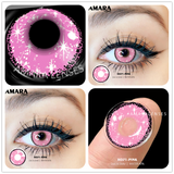 Xpoko Color Contact Lenses For Eyes Anime Cosplay Colored Lenses Blue Purple Multicolored Lenses Contact Lens Beauty Makeup