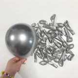 Red Black Balloons Garland Arch Kit Metallic Silver Quality Ballon 1st Birthday Party Decorations Air Globos Casino Ladybug Cars