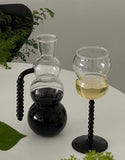 Xpoko Spiral Decanter / Spiral Wine Glass