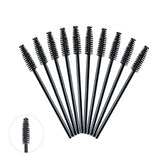 Xpoko 5PCS / 50pcs Makeup Brushes Nylon Disposable Eyelash Bushes Plastic Eyebrow Mascara Sets & Kits Eyelash Comb Brush for Eyelashes