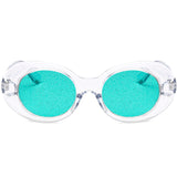 Xpoko See Through Sparkle Sunglasses