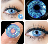 Xpoko Cosplay Color Contact Lenses for Eyes AYY Series Halloween Beauty Makeup Contacts Lenses Eye Cosmetic Color Lens Eyes