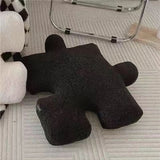 Xpoko Ins Stuffed Creative Puzzle Shaped Plush Pillow Modern Spliceable Cushion Toy Throw Pillow Waist Cushion Home Decoration