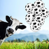 Cow Party Balloon Funny Cow Print Balloons Children Kids Birthday Party Decorations Supplies Farm Theme Globos Decor Baby Shower