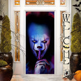 Xpoko Halloween Banner Decoration Supplies Trick or Treat Creepy Scary Terror Background Decor for Hallowmas Party Props Flag Photo