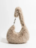 Xpoko Soft Girl Fluffy Multifunctional Bag