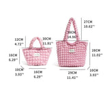 Xpoko Soft Girl Popcorn Handbag