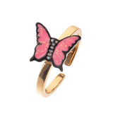 Xpoko Christmas Gifts Spinner Butterfly Anxiety Ring