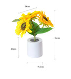 Xpoko Sunflower Decorative Led Lamp