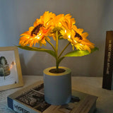 Xpoko Sunflower Decorative Led Lamp