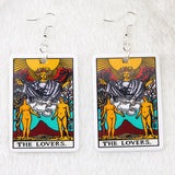 Xpoko Christmas Gifts Tarot Earrings