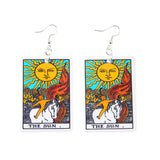 Xpoko Christmas Gifts Tarot Earrings