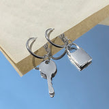 Xpoko Christmas Gifts Unlock Ya Mind Key Earrings