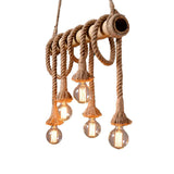 Xpoko Vintage Rope Pendant Light