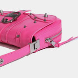 Xpoko Y2K Candy Belted Baguette Bag