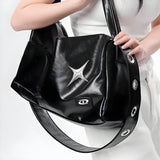 Xpoko Y2K Star Faux Leather Bag