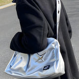 Xpoko Y2K Star Faux Leather Bag