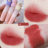 Xpoko Cute Doll Head Lipstick Christmas Thanksgiving gifts