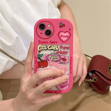 Xpoko Pink Girl Love Graffiti Phone Case