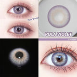 Xpoko Pola Violet Contact Lenses