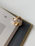 Xpoko Original Chic Beads Simple Ring