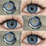 Xpoko YICKYUE -  1Pair New Colored Contact Lenses for Eyes Natural Contact Lenses Blue Eye Lens Green Lenses Yearly Brown Eye Contacts